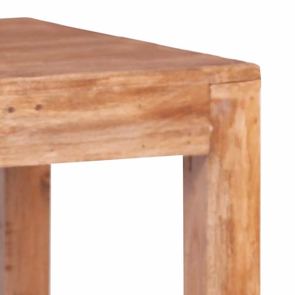 Berkfield Home Brown Solid Reclaimed Wood Coffee Table, W/D/H: 53 x 50 x 50 cm – 2