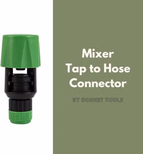 Dunnet Tools Green Kitchen Tap Hose Connector Adapter – 3