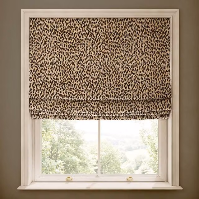 House of Hackney Wild Card Jacquard Blind in Yellow and Multicolour