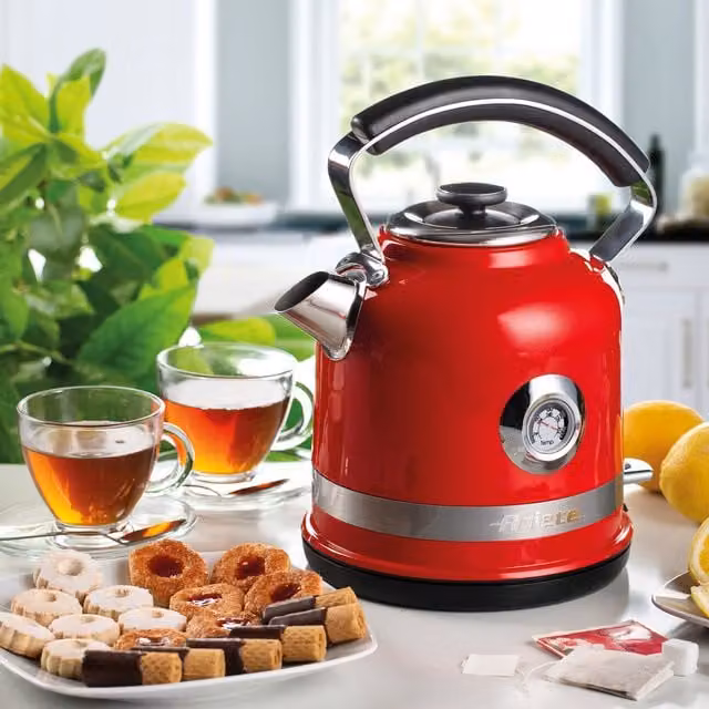 Ariete Red Cordless Electric Kettle with 1.7 l Capacity and Stainless Steel Design – 1