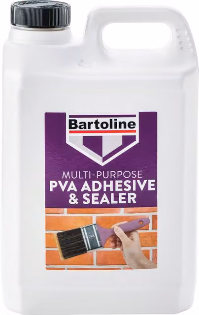 Bartoline PVA Adhesive and Sealer White 2.5 l