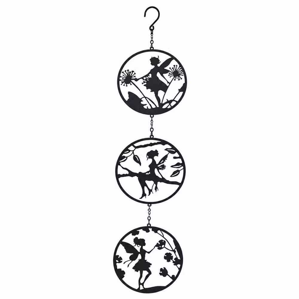 Marco Paul Black Fairies Metal Hanging Garden Tree Decoration – 2