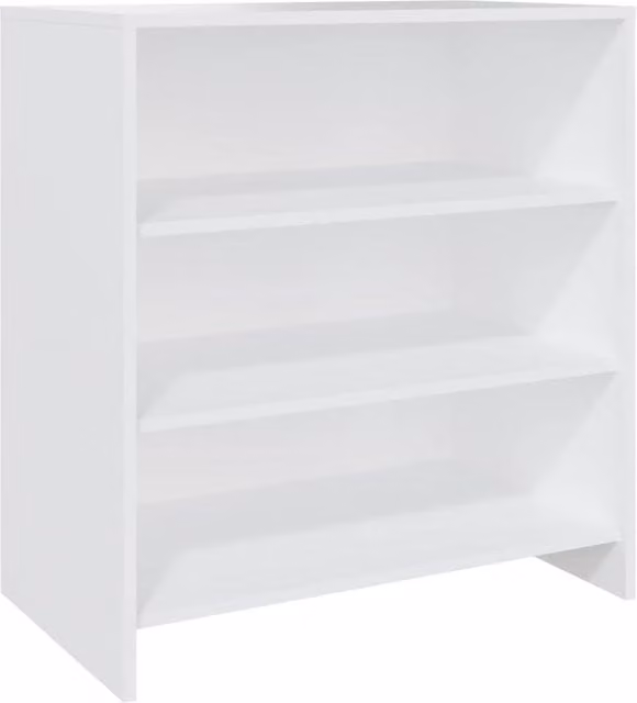 Berkfield Home White MDF Sideboard, W/D/H: 70 x 40.5 x 75 cm