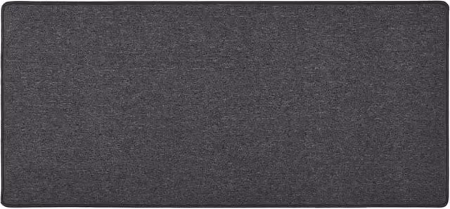 Berkfield Home Anthracite and Black Round Carpet Runner, Diameter: 100 cm – 1
