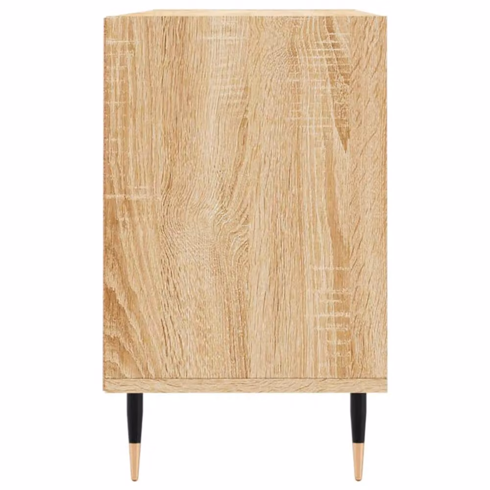 Berkfield Home TV Cabinet in Sonoma Oak, W/D/H: 103.5 x 30 x 50 cm – 3