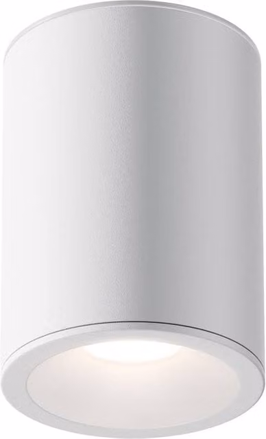 Netlighting Zoom Round Outdoor Surface Mounted Downlight, White, IP65, 1xGU10, Diameter: 11.5 cm