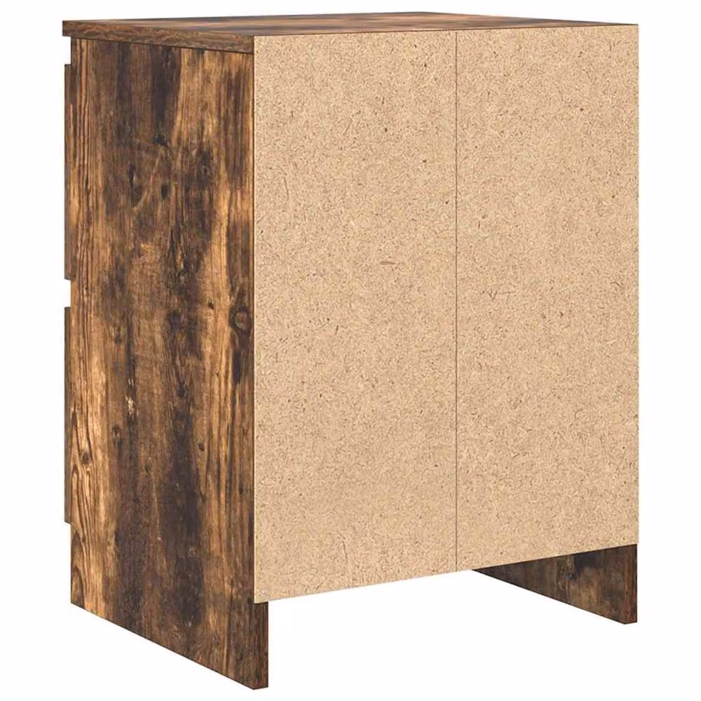 Berkfield Home Smoked Oak TV Cabinet in Brown, W/D/H: 40 x 35 x 54 cm – 4