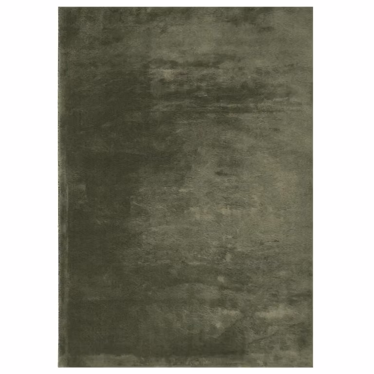 Berkfield Home HUARTE Short Pile Washable Rug, Forest Green, W: 120 cm, D: 170 cm