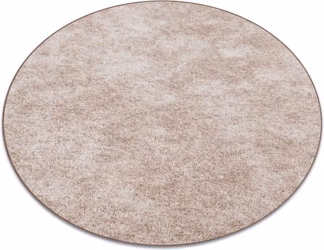 RugsX Serenade Round Modern Rug in Brown, Diameter: 100 cm