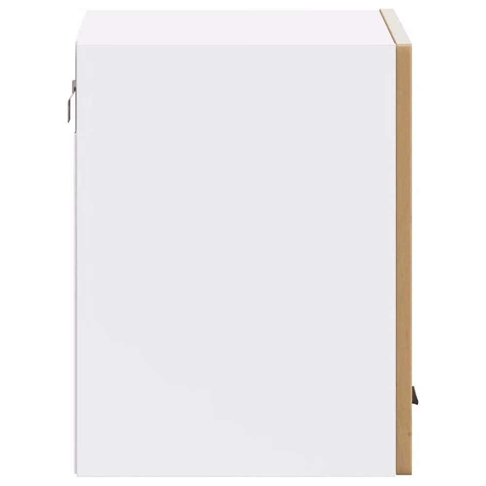 Berkfield Home Porto Artisan Oak Kitchen Wall Cabinet in Brown – 2