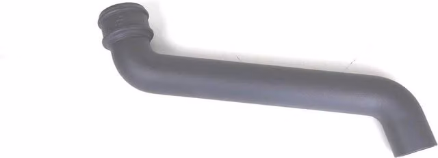 Hargreaves Premier Cast Iron Round Downpipe Offset, Grey, 457mm Projection, 75mm