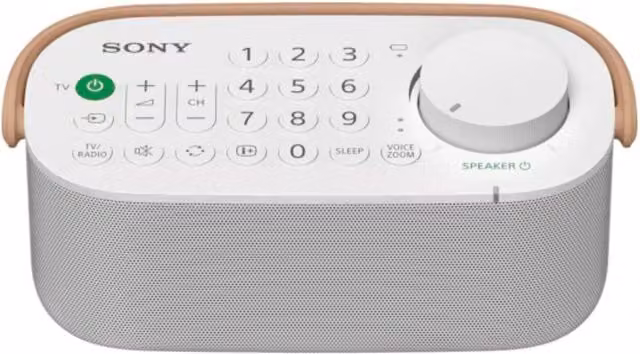 Sony SRS-LSR200 Wireless Handy TV Speaker, White