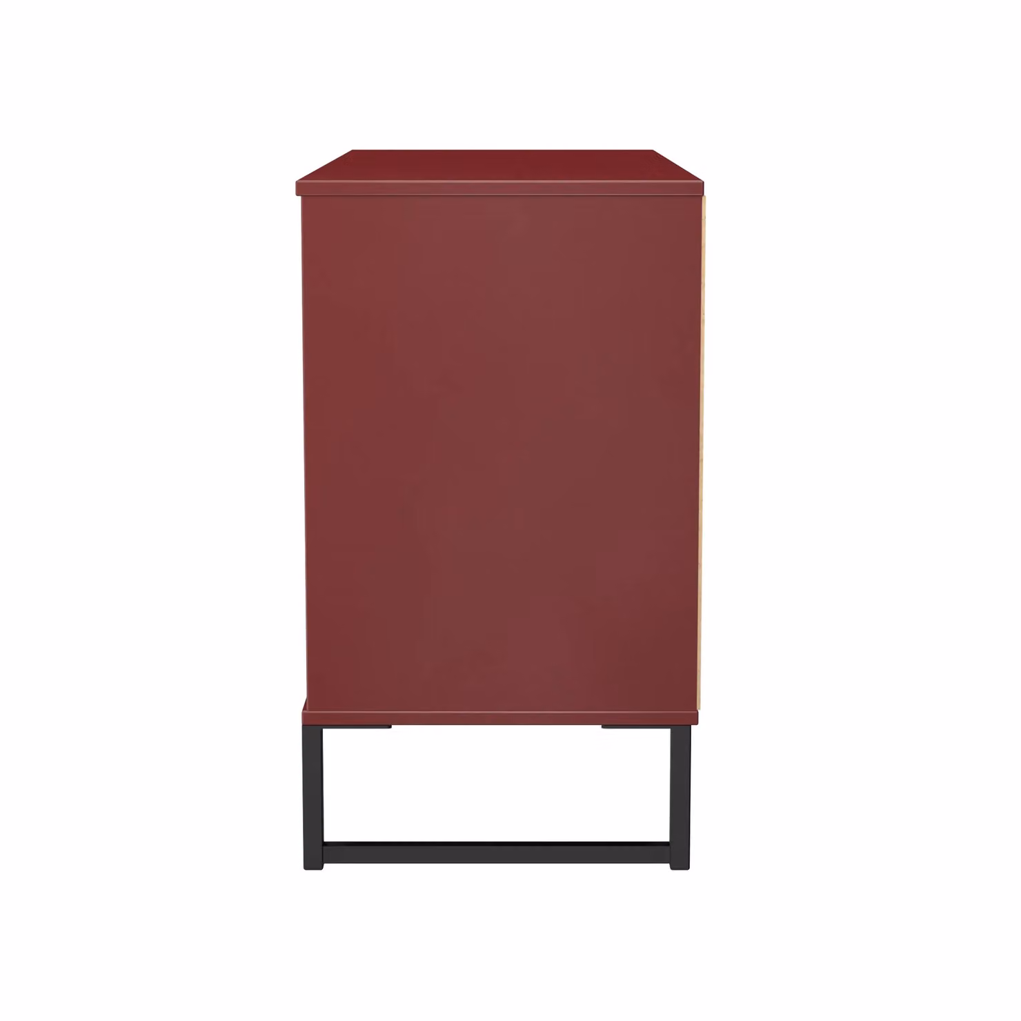 Ready Assembled 2 U Fuji Modern 3 Drawer TV Unit in Red – 3