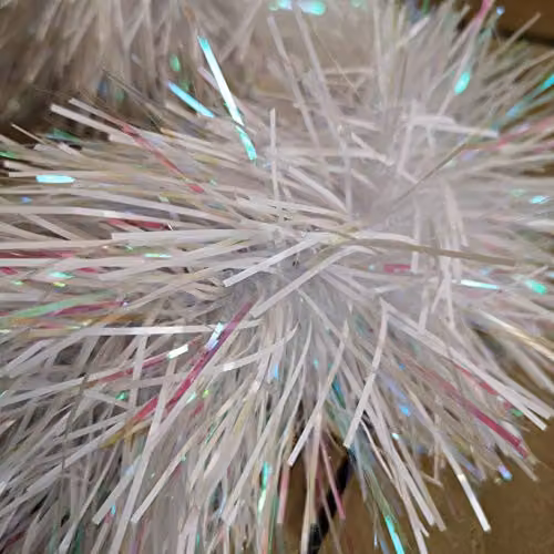 Festive Productions Christmas Hanging Decoration in White and Multicolour