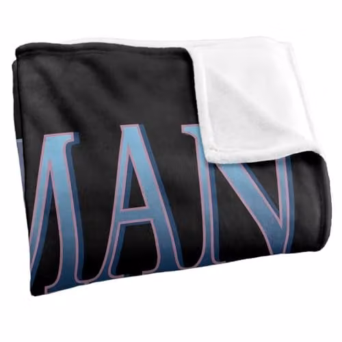 LOGOVISION Batman Classic TV Series Super Soft Fleece Throw Blanket, Multicolour, W: 152 cm, D: 127 cm – 2