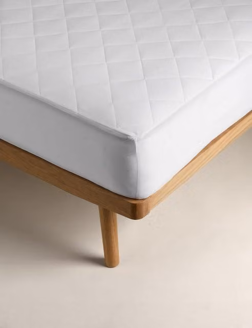 M&S Advanced Allergy Protection Mattress Protector, White, W: 200 cm