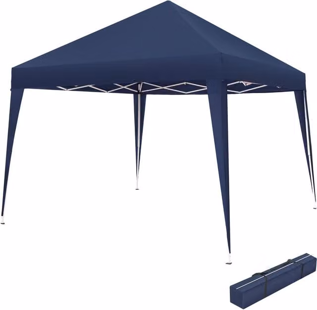 tectake Gazebo Linosa Blue, W/D: 300 x 300 cm – 1