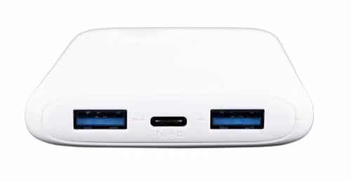 OUR PURE PLANET 10000mAh Fast Charging Portable Power Bank with USB-C, White