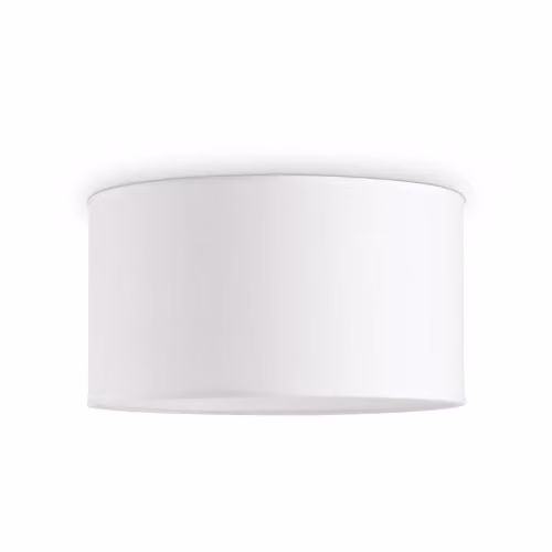Ideal Lux MPL1 277288 Modern White Cylinder Ceiling Lamp with E27 Fitting