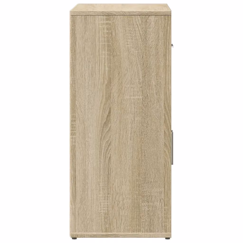 Berkfield Home Set of 2 Sonoma Oak Sideboards in Brown, W/D/H: 60 x 31 x 70 cm – 2