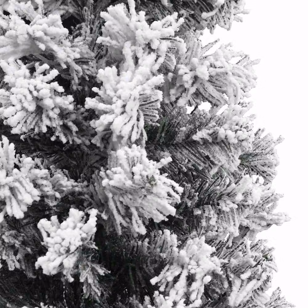 Berkfield Home Artificial Green Christmas Tree with 150 Warm White LEDs and Stand, Height: 150 cm – 4