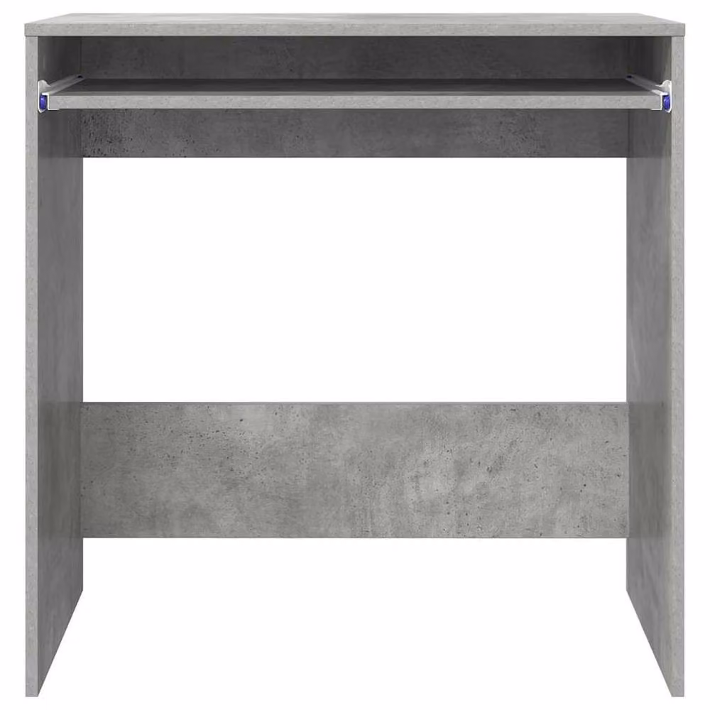 Berkfield Home Minimalist Computer Desk in Concrete Grey – 5