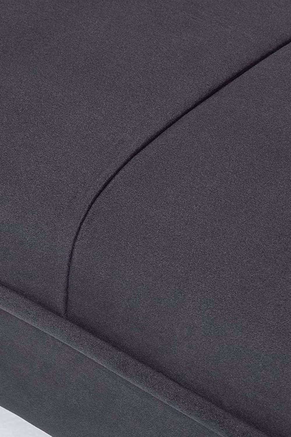 Homescapes Laurie Black Velvet Click Clack Sofa Bed – 3