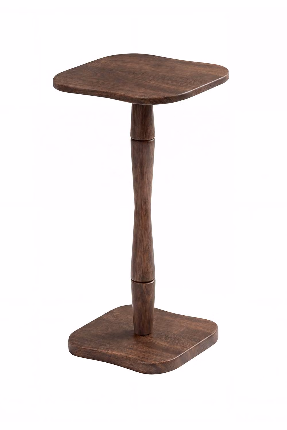 MH London Jasmine Solid Mango Wood Free-Form Side Table in Brown – 2