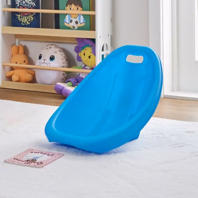 Liberty House Toys Kids Floor Rocking Chair in Blue