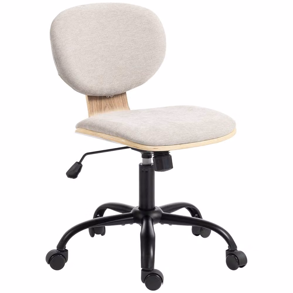 STILVORA Ergonomic Office Chair in Grey with Rocking Function and 360 Degree Swivel – 3