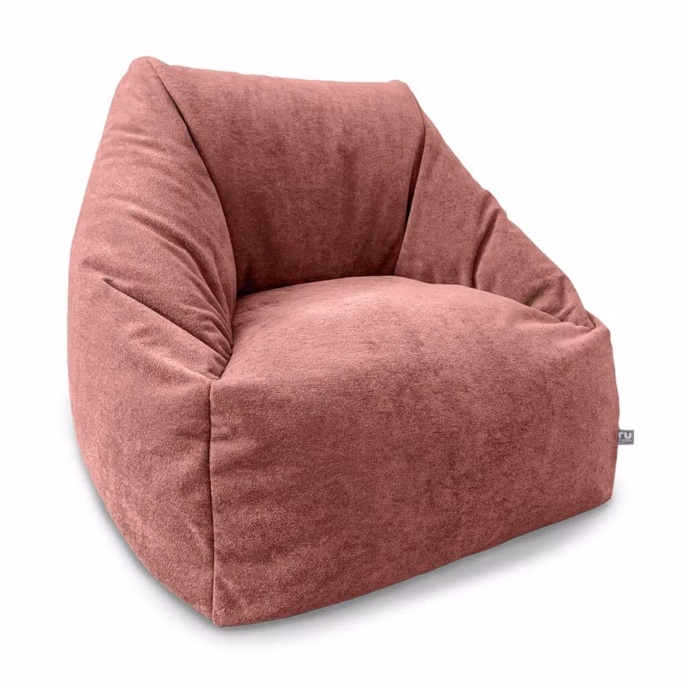 rucomfy Velora Snuggle Bean Bag Chair for Adults in Pink – 3