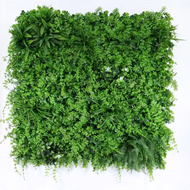 KDMD UV Resistant Tropical Green Floral Wall, Green, Width: 100 cm