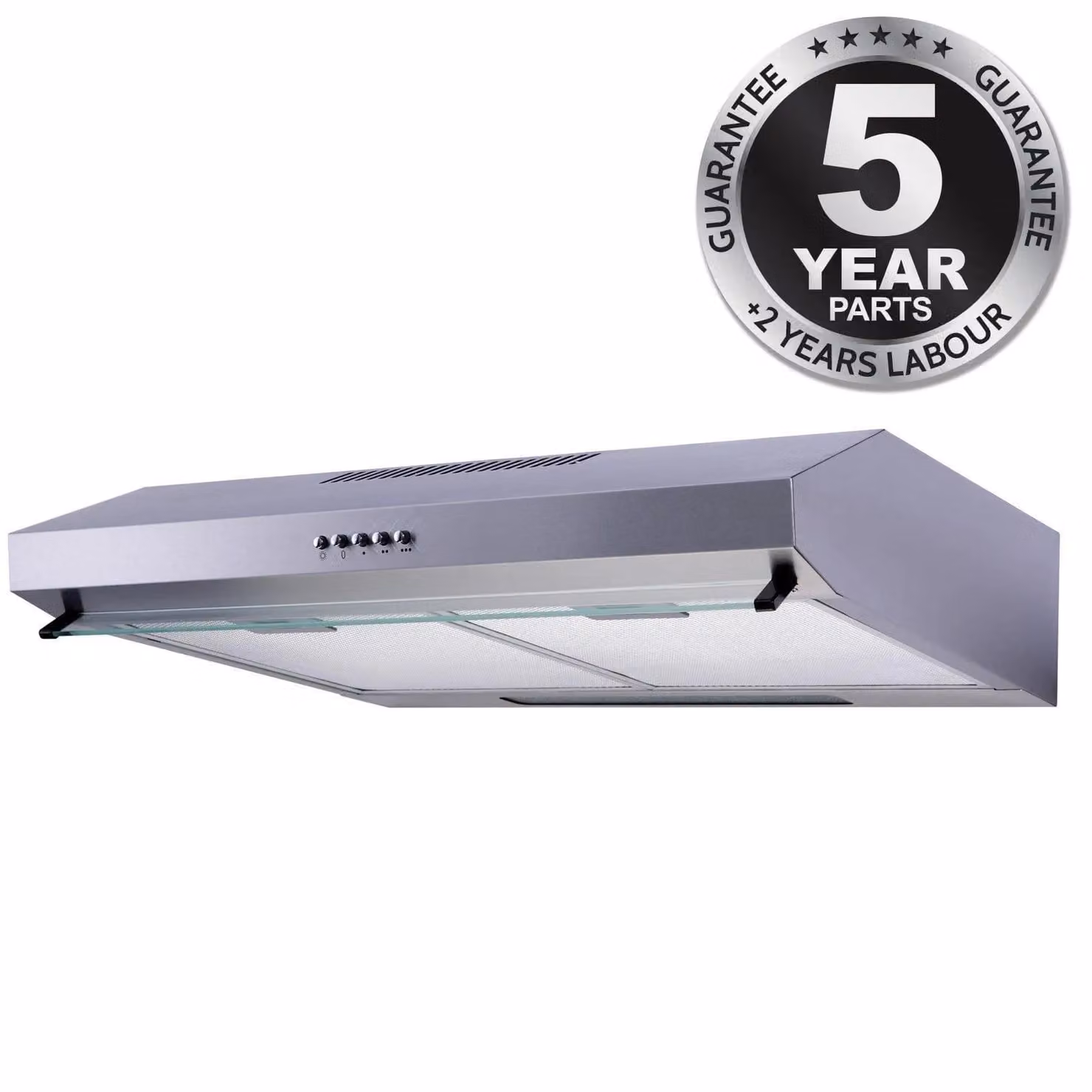SIA VSR60SS Stainless Steel Visor Cooker Hood in Silver, Width: 60 cm – 4