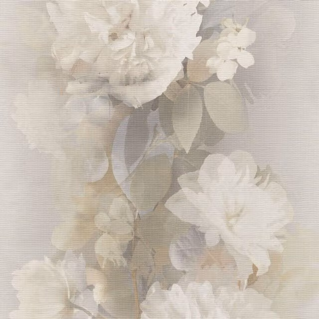 Erismann Aurora Floral Textured Non-Woven Vinyl Wallpaper in Beige