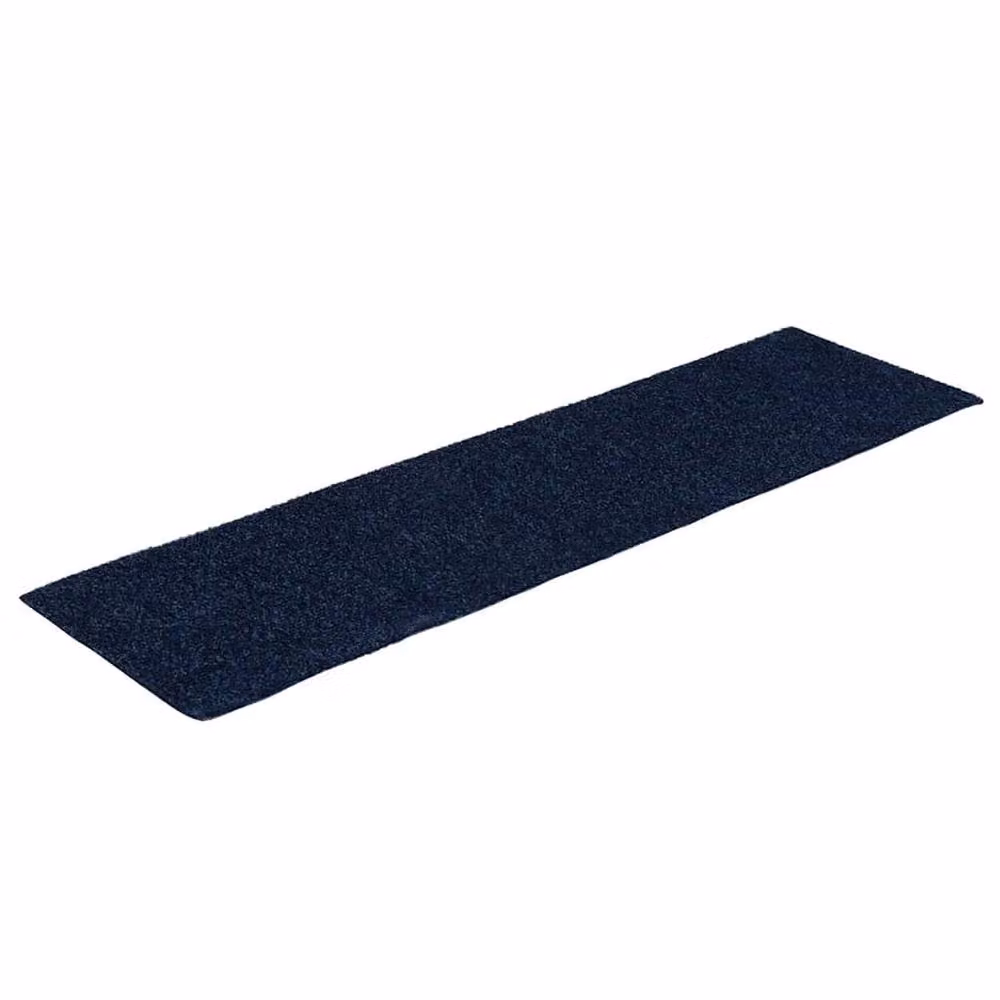 Berkfield Home Self-adhesive Rectangular Stair Mats, 15 Pieces, Blue, W: 76 cm x D: 20 cm – 3