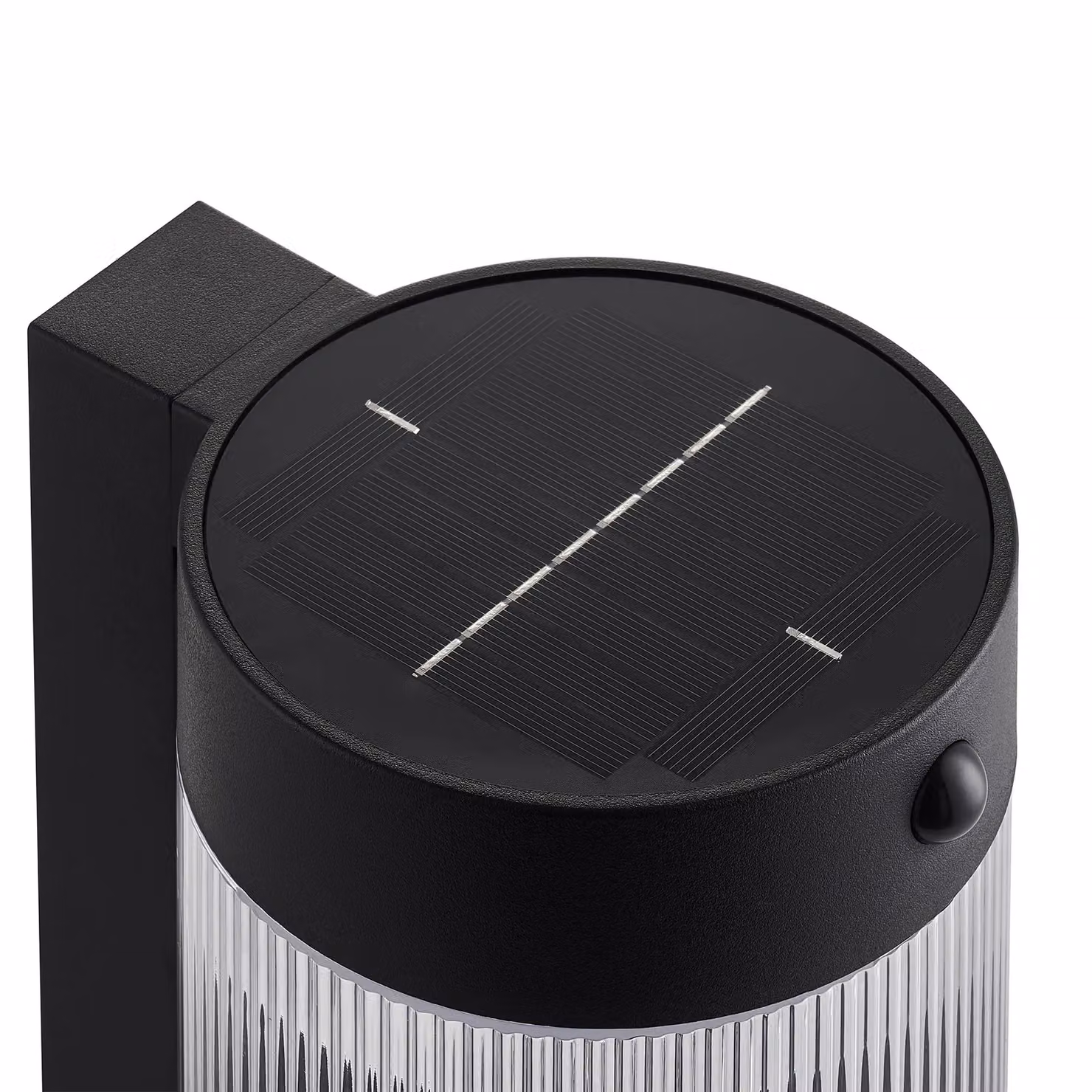Nordlux Coupar Solar LED Outdoor Wall Lantern in Black with Motion Sensor, IP44, 3000K Warm White – 3