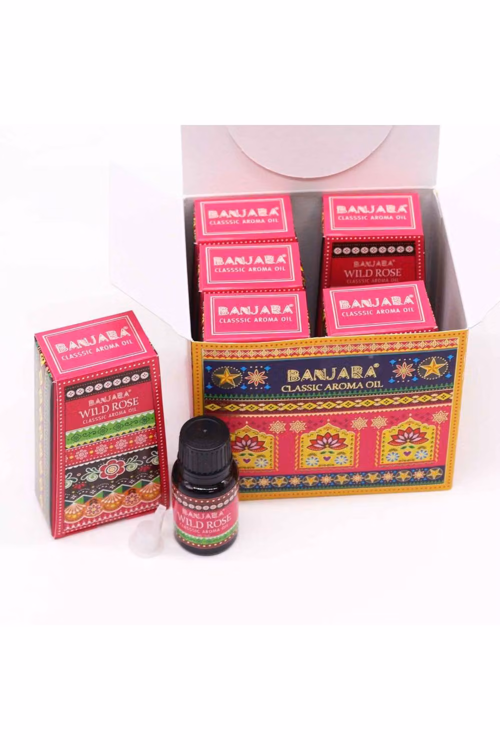 KDMD Banjara Indian Fragrance Oil Wild Rose Scent, 10ml, Pink – 2