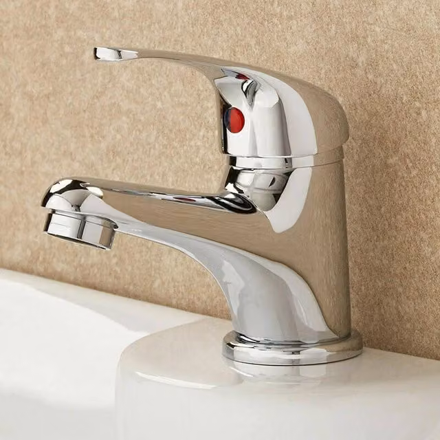 PAWNORA Sensor Bathroom Studio Basin Tap and Pop Up Waste in Silver Chrome – 1