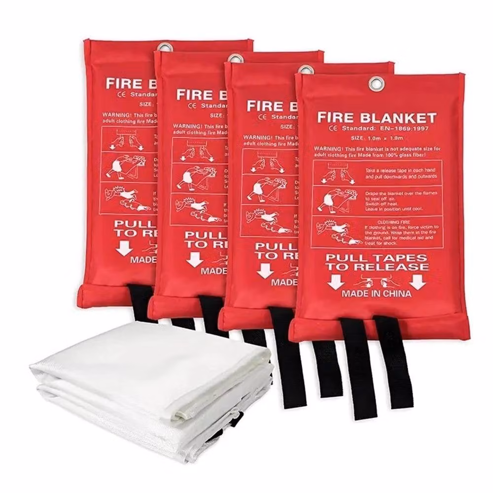 Nordara 4X Large Fibreglass Fire Blanket in White – 2