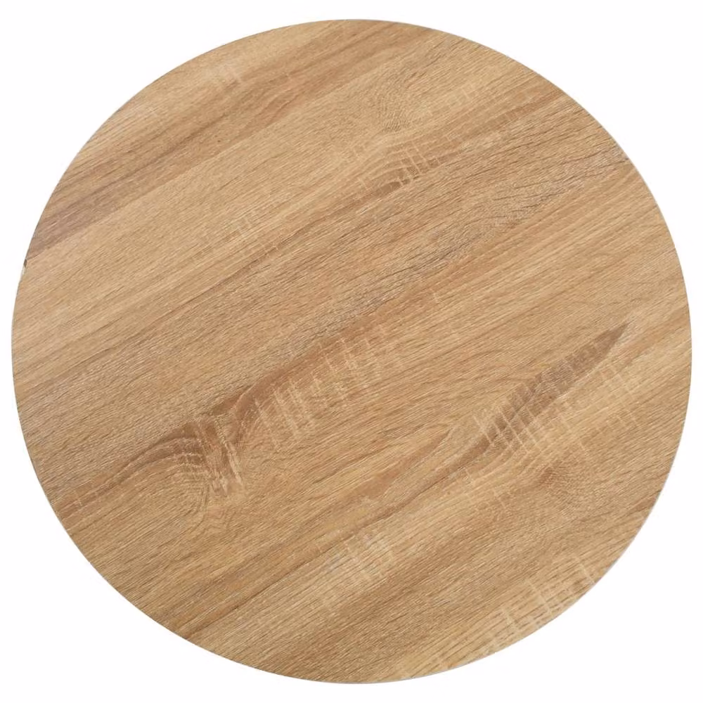 Berkfield Home Elegant Bistro Table in Light Brown, W/D/H: 50 x 50 x 75 cm – 2