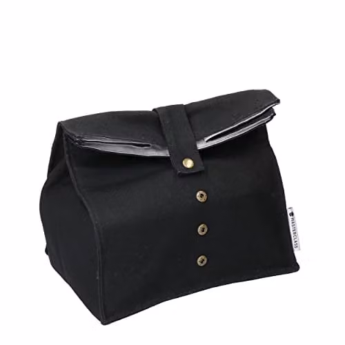 MasterClass Roll Top Lunch Bag in Black
