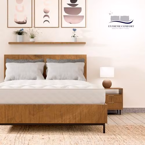 eXtreme Comfort Ltd Diamond Essential White Double Mattress, W/D/H: 140 x 200 x 18 cm – 2