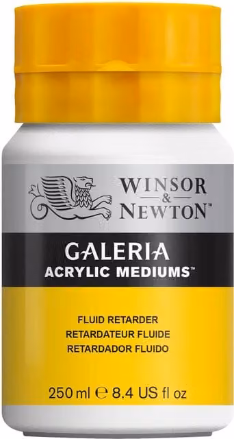 Winsor and Newton Galeria Retarder Fluid, 250 ml – 1