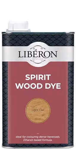 Liberon Spirit Wood Dye Light Oak, Brown, 1 l