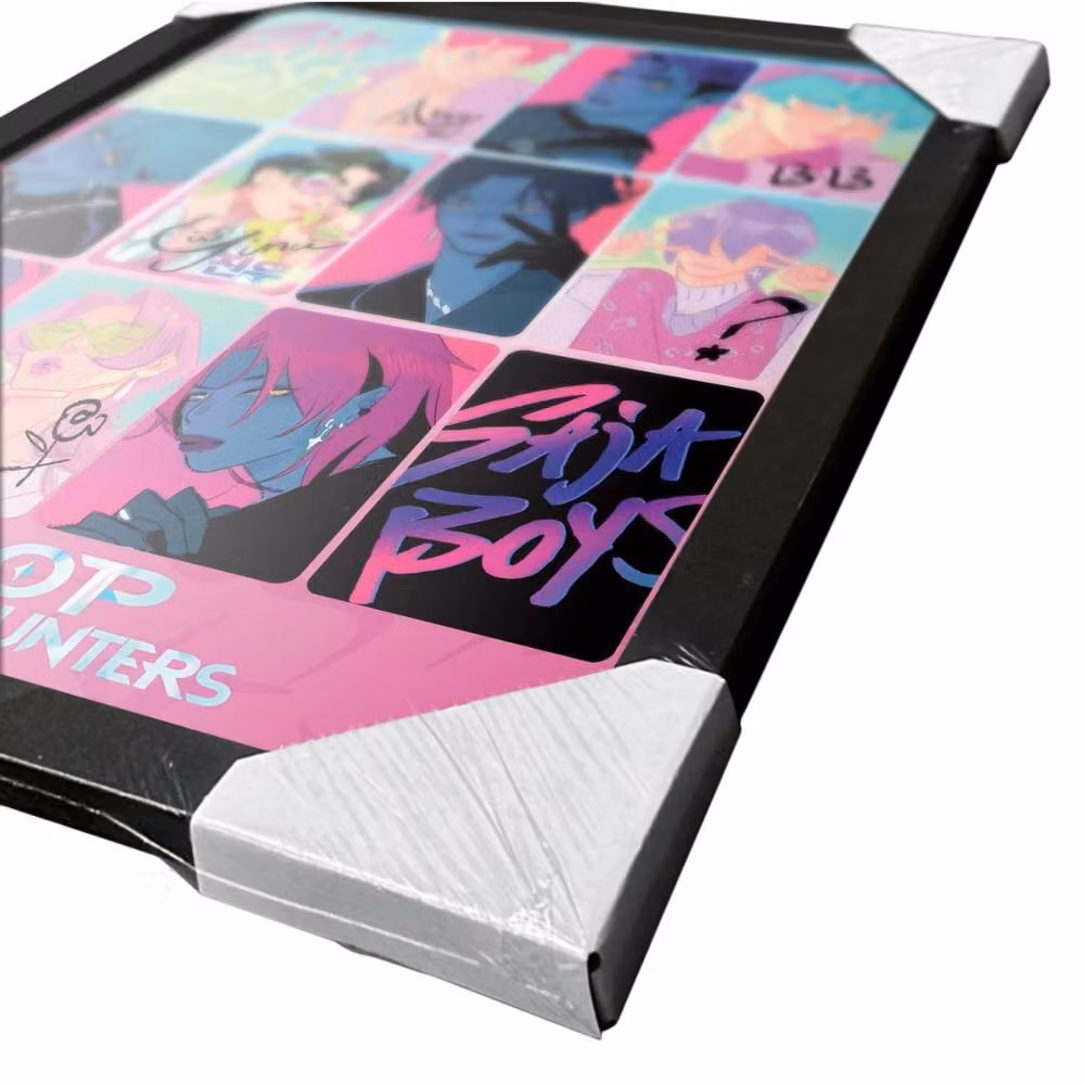 Netflix Light and Dark Framed Abstract Paper Poster in Multicolour – 2