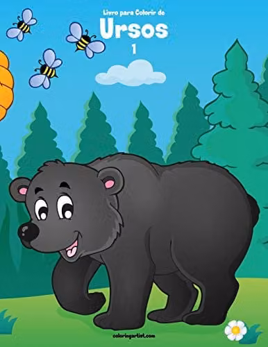 Bear Colouring Book 1 by Independently Published, Multicolour