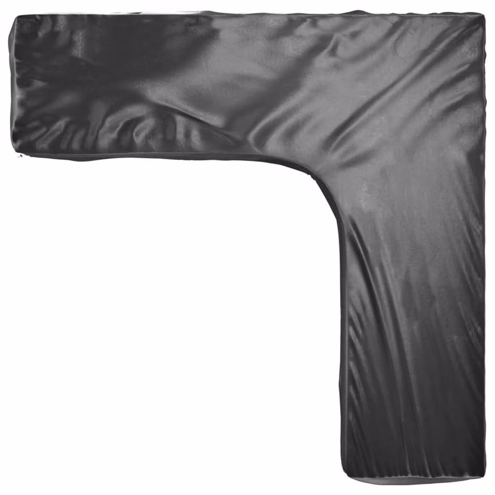 Berkfield Home L-Shaped Garden Furniture Covers, 2 Pack, Black, W/D/H: 300 x 300 x 70 cm – 4