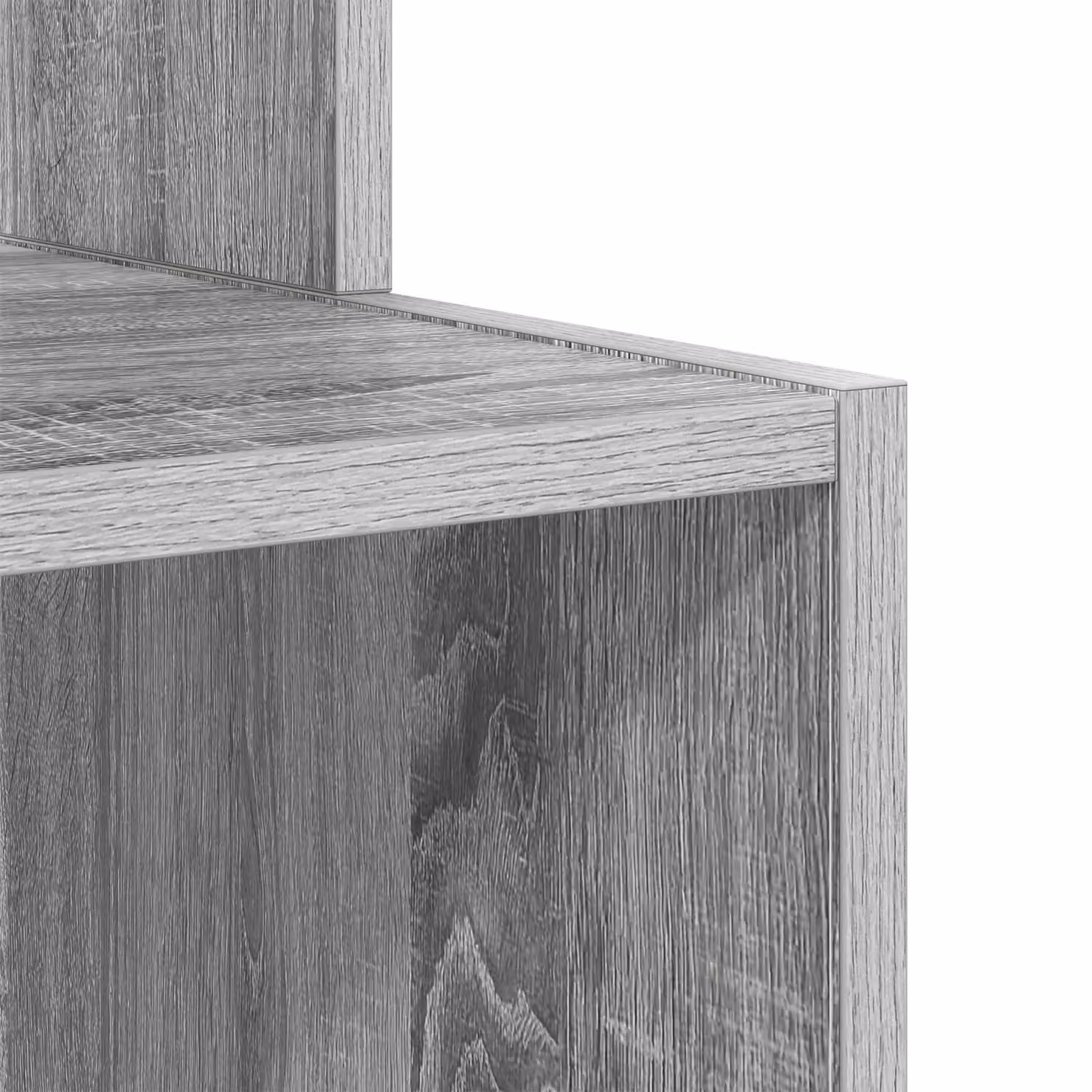 Berkfield Home Grey Computer Desk in Sonoma Engineered Wood – 4