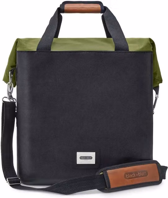 Black + Blum Insulated Cooler Bag 25L in Black and Moss Green – 1