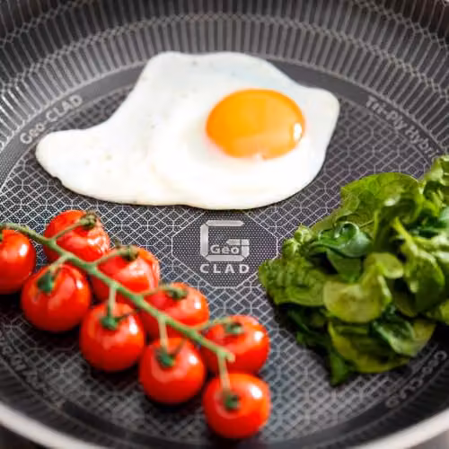 Tower Geo-Clad 30cm Hybrid Ceramic and Stainless Steel Frying Pan – 3
